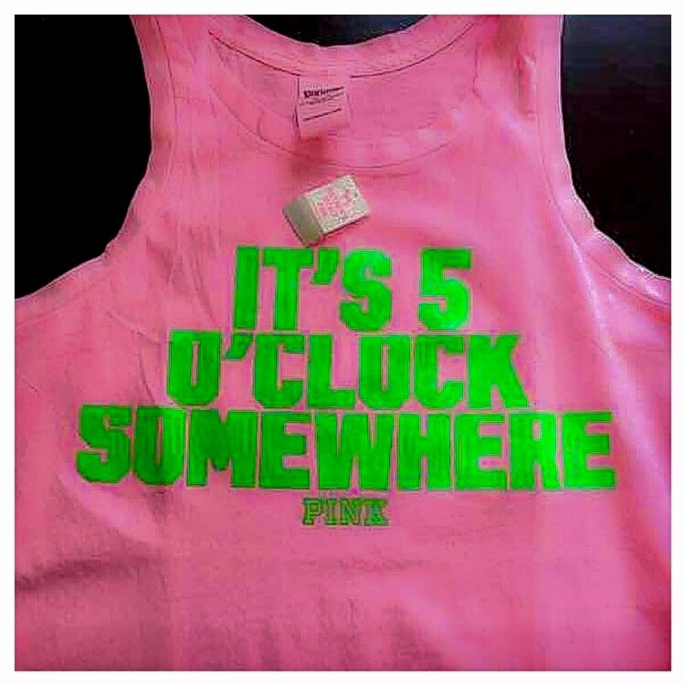 PINK  VICTORIA'S SECRET  TANK